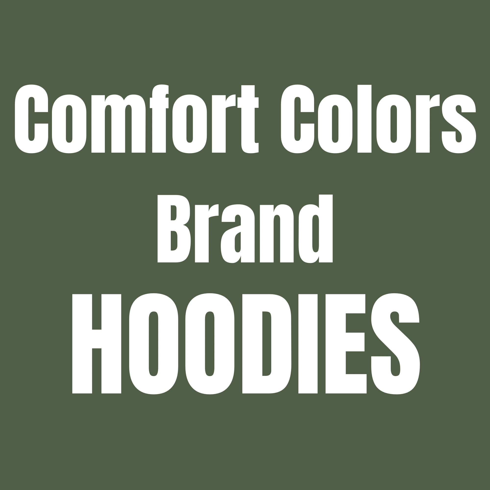 Comfort Colors unisex Hoodies