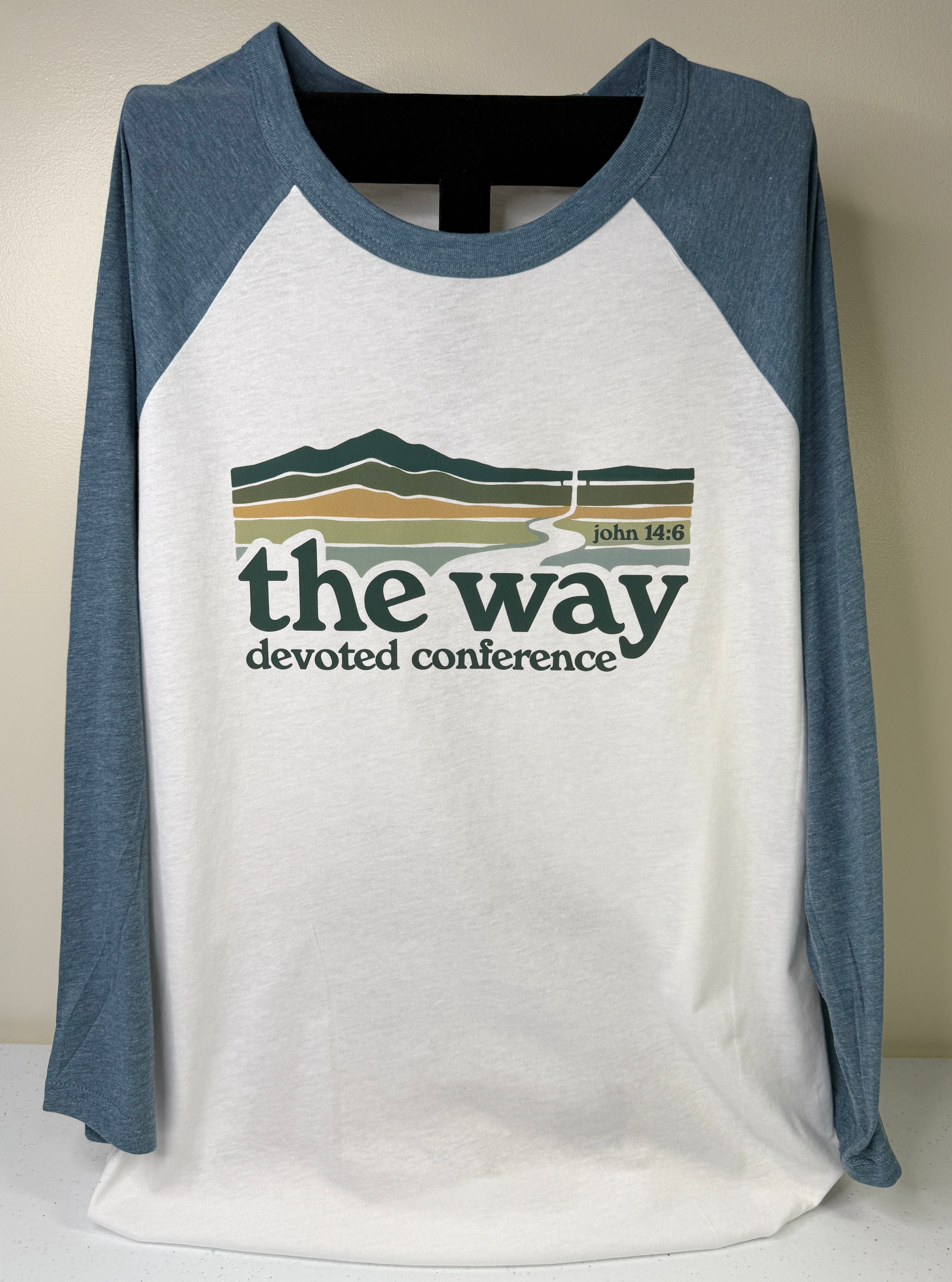 Bella Canvas Unisex 3/4-Sleeve Baseball T-Shirt