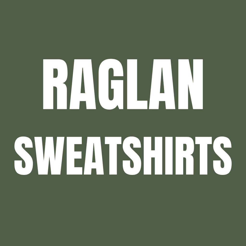 Bella + Canvas Unisex Sponge Fleece Raglan Sweatshirts